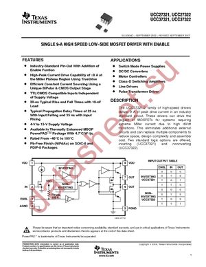 UCC37322DR datasheet  